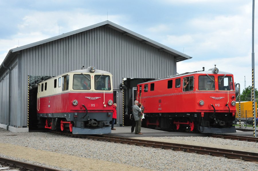 Bahnhofsfest Gmünd 60 Jahre Diesellok 2095 (1)